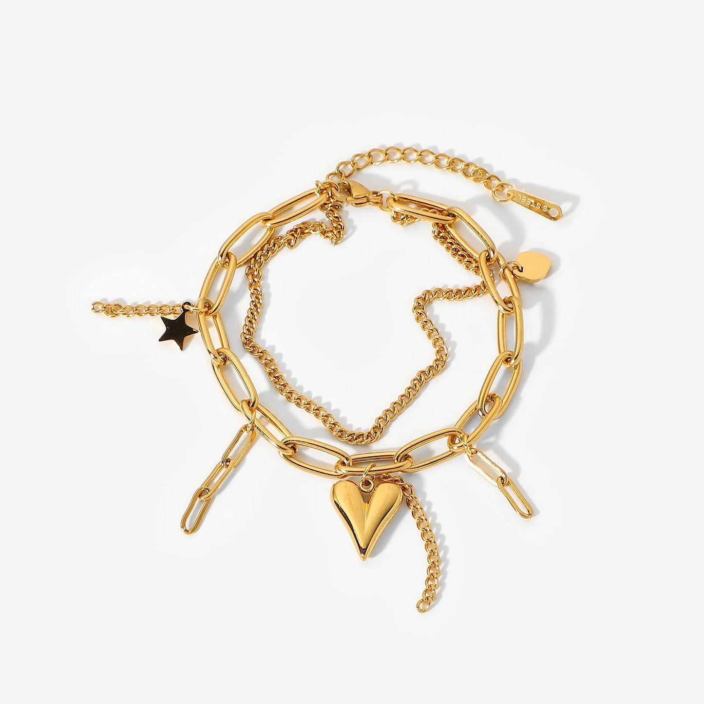 Charming Star Layered Bracelet