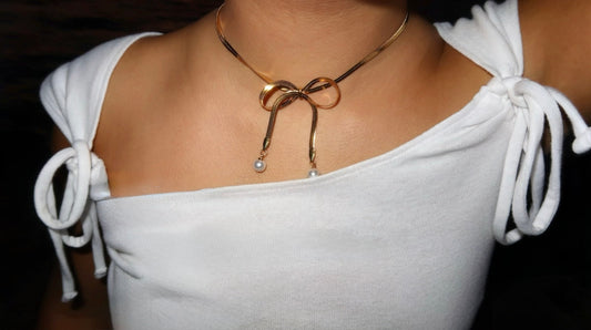 Bow Tie Necklace