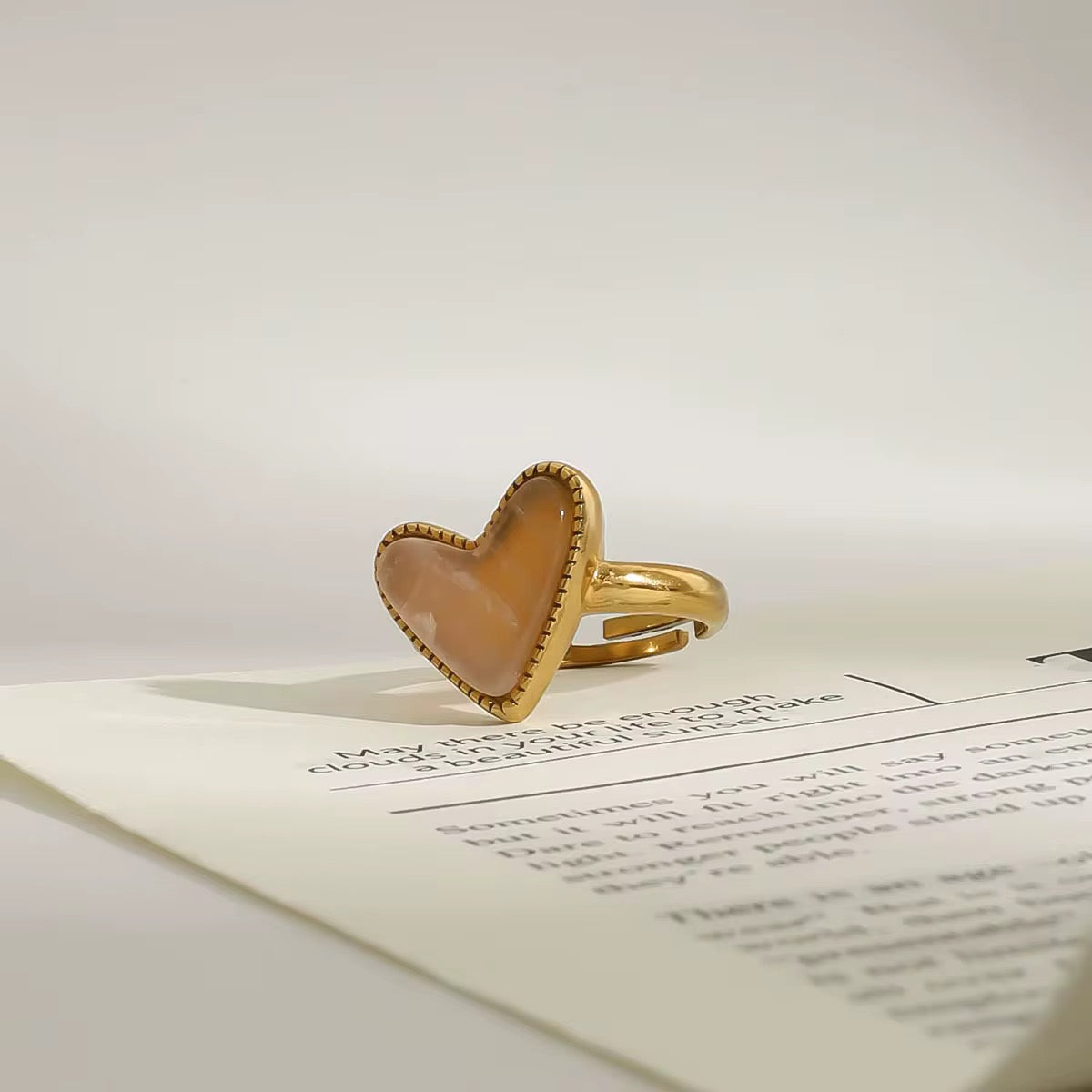 I Love Autumn Ring