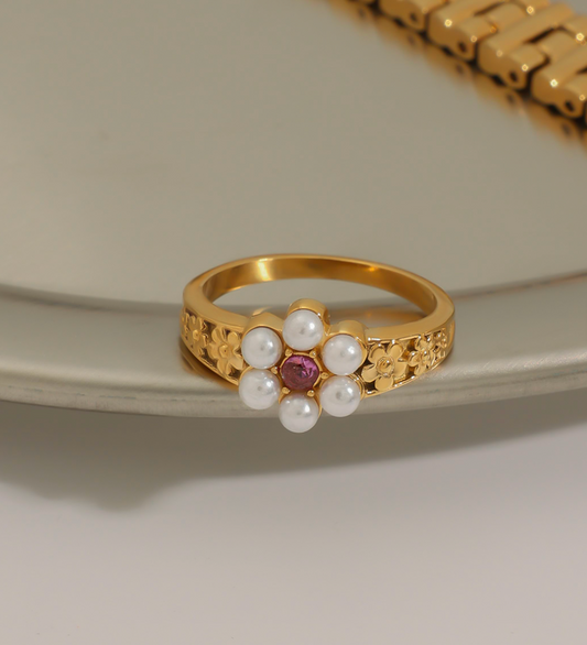 Blush Bloom Ring