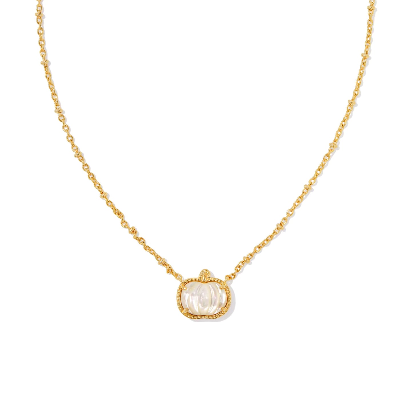 Pumpkin Glow Pendant Necklace