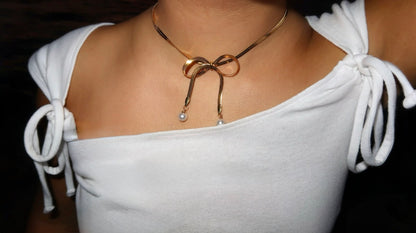Bow Tie Necklace
