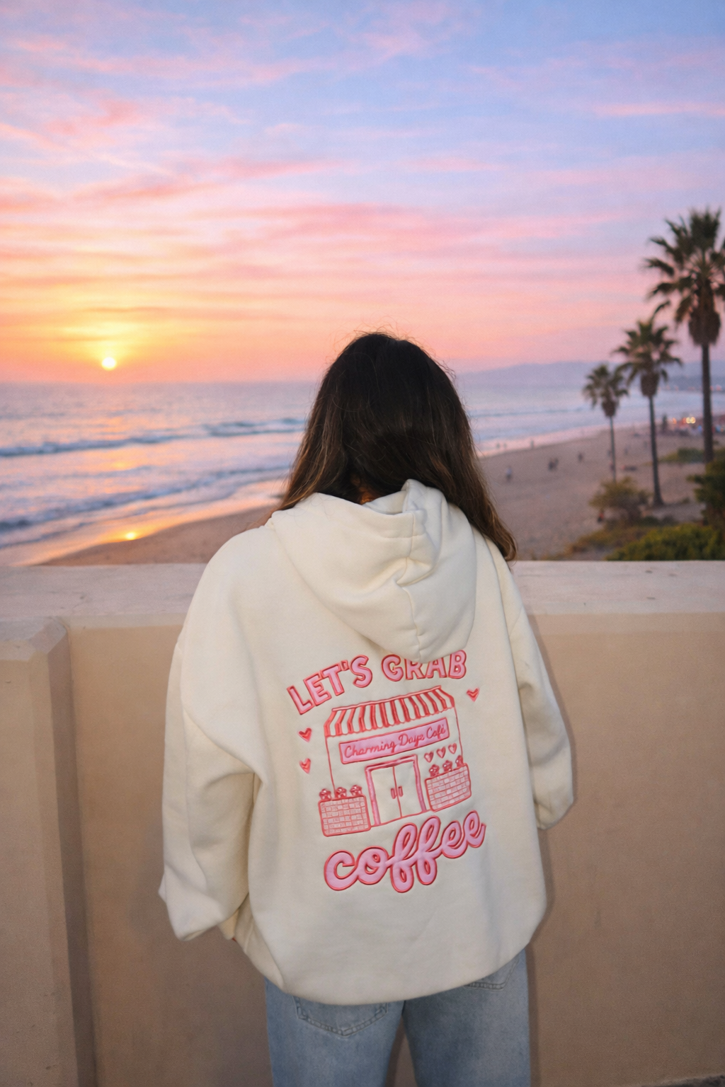 Charming Dayz Cafe Hoodie