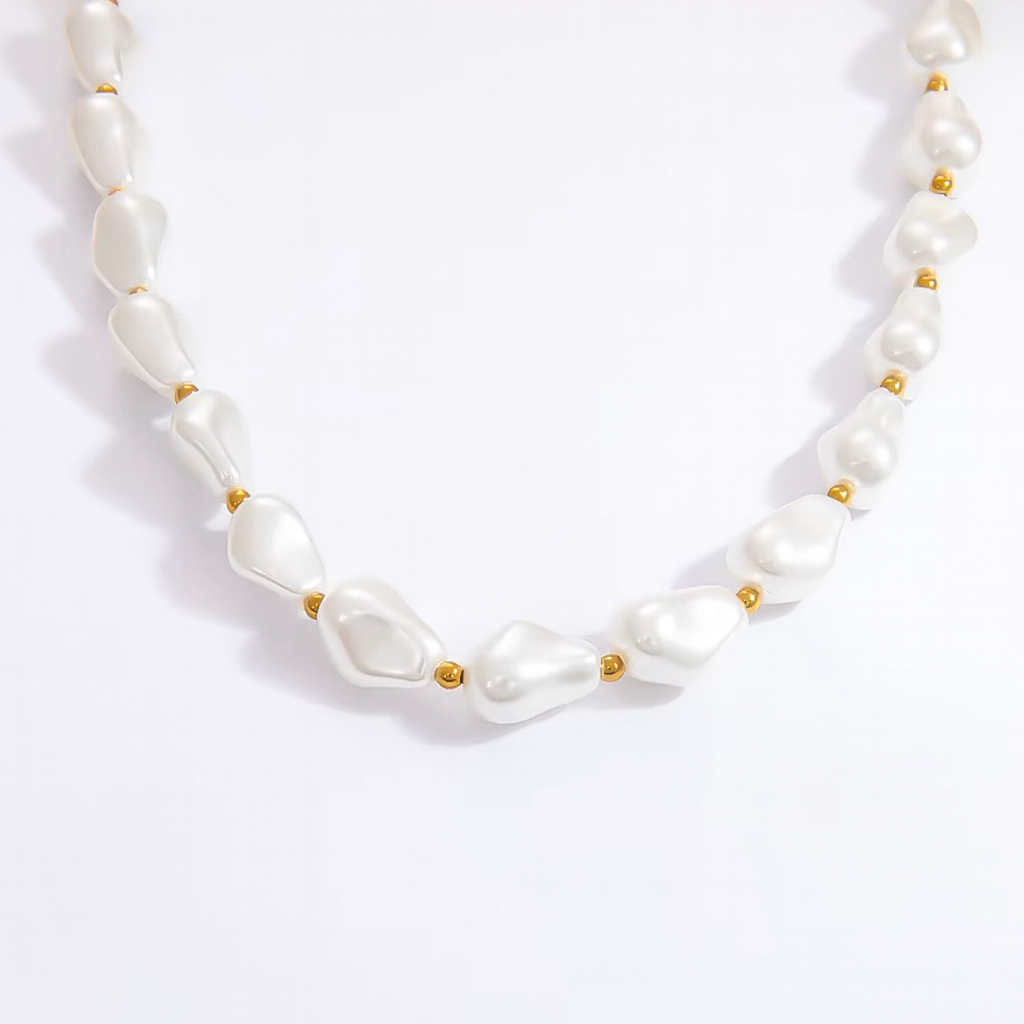 Bold Pearl Statement Necklace