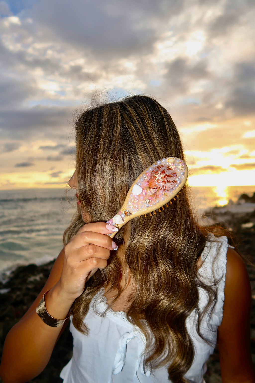 Pink Pearl Lagoon Brush