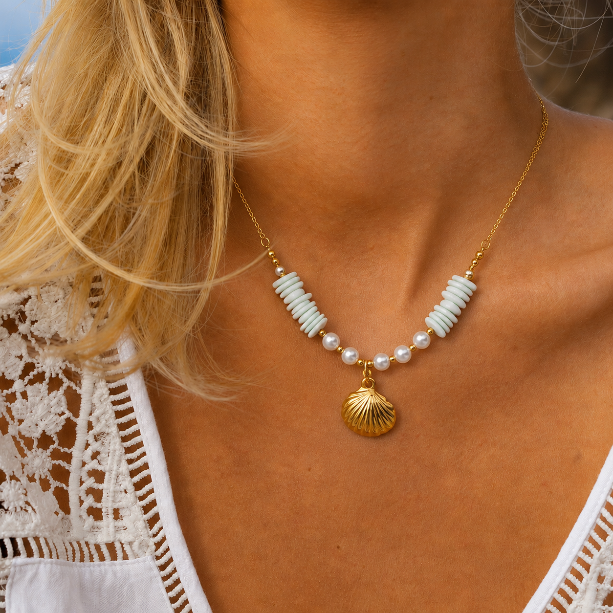 Love You Like Summer Necklace