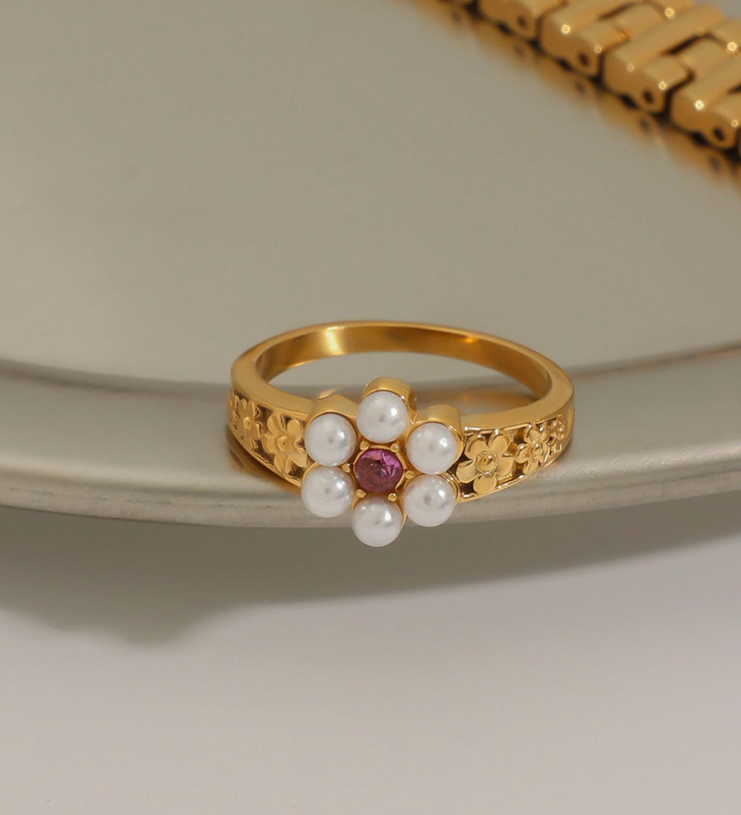 Blush Bloom Ring