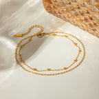 Honey Glow Anklet