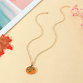 Golden Pumpkin Necklace