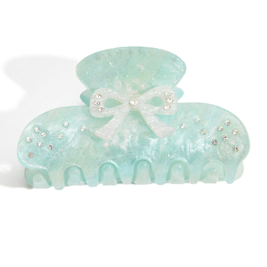 Mermaid Bow Hair Clip