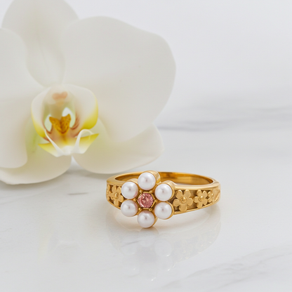 Blush Bloom Ring