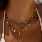 Stardust Charm Layered Necklace