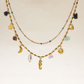 Stardust Charm Layered Necklace