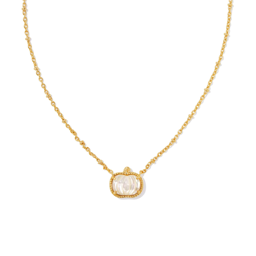 Pumpkin Glow Pendant Necklace