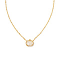 Pumpkin Glow Pendant Necklace