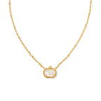 Pumpkin Glow Pendant Necklace