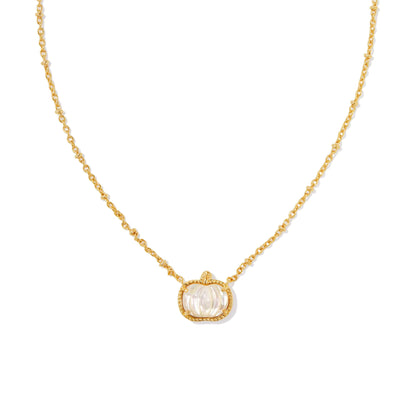 Pumpkin Glow Pendant Necklace