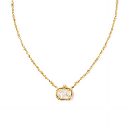 Pumpkin Glow Pendant Necklace