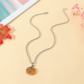 Silver Pumpkin Necklace